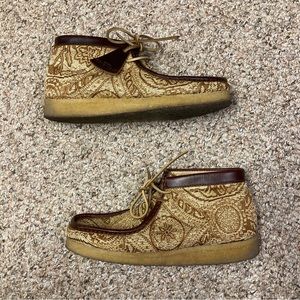Clarks x Todd Snyder Wallabee Boot size 9 US Men’s Extremely Rare collab woven